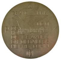 Franciaország 1967. "A Grand Prix de MCMXX Rome de gravure en Médailles Pierre Turin" pere...