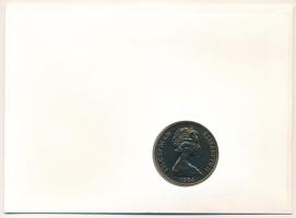 Man-sziget 1984. 1C Cu-Ni "XXIII. Olimpia Los Angeles" bélyeges borítékban, bélyeggel és b...