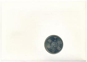 Spanyolország 1980. 100P Cu-Ni "1982-es Labdarúgó Világbajnokság" érmés borítékban bélyegg...