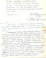 1967 Ilkei Csaba újságírónak, a Reflektor magazin szerkesztőjének és Várkonyi Gyula filmrendezőnek aláírása emléklapon