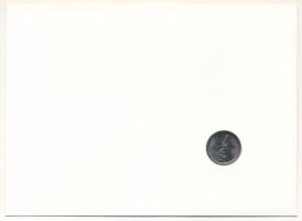 Izrael 1982. 1/2Sh Cu-Ni felbélyegzett borítékban, bélyegzéssel T:UNC 
Israel 1982. 1/2 Sheqel Cu-N...