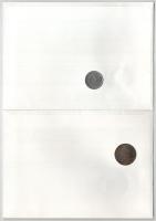 5db-os érmés boríték tétel, mind különféle és német nyelvű tájékoztatóval, benne: Ascension-sziget, ...