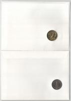 5db-os érmés boríték tétel, mind különféle: Turks- és Caicos-szigetek, Tuvalu, Tristan da Cunha, Cip...