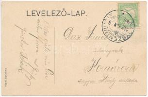 1912 Nagyszentmihály, Németszentmihály, Grosspetersdorf; látkép / general view