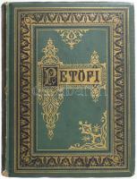 Petőfi Sándor összes költeményei. Bp., 1889, Athenaeum. Kiadói egészvászon kötés, aranyozott lapszélek, sérült gerinc, kijáró lapok, kopottas állapotban.