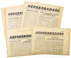 1956 november, A Népszabadság 5 db száma, közte I. évfolyam 1. szám