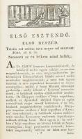 [Szepessy Alajos]: Szepessy Aloiz: Öt esztendőre való nagy bőjti szent beszédek, mellyeket élő nyelv...