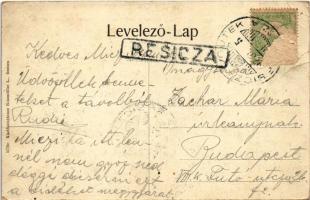 1907 Resica-Székul, Resita-Secu; Nagy aquaeduct (iparvasút a szén szállítására) Szekul mellett. Brau...