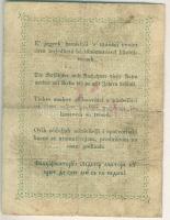 1848. 2Ft "Kossuth-bankó" T:III