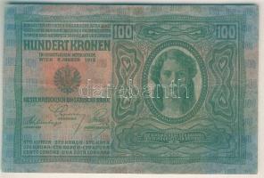 1912. 100K lila "Csongrád vármegye.." körbélyegzővel T:II