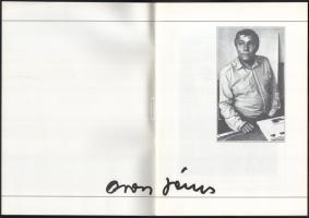 Orosz János (1932-2019) festőművész, 2 db kiállítási katalógus: Orosz János festményei. Ernst Múzeum...