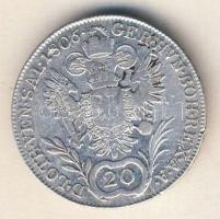 Ausztria 1806A 20Kr Ag II.Ferenc T:3 ü