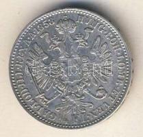 Ausztria 1858. 1/4Fl Ag T:2-/3+