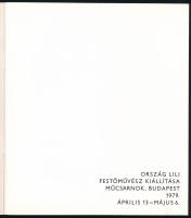 Ország Lili (1926-1978) festőművész kiállítása a Műcsarnok, Budapest, 1979. Színes és fekete-fehér k...