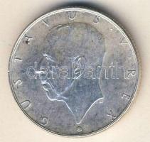 Svédország 1938. 2K Ag "Calmare Nyckel hajó-300. évforduló Delaware" T:2 kis ph