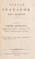 Virág Benedek: Magyar Századok. [II. kötet.] MCCCI-MCDXXXVII. Buda, 1816, a' Királyi Univeritás...
