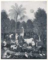 Pekáry István festőművész retrospektív kiállítása. Ernst Múzeum, Budaspest, 1975. Fekete-fehér képek...