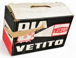 Lemezárugyár diavetítő dobozában + 2 darab mesefilm