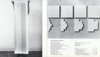 Kovács Attila (1938-2017) képzőművész 2 db katalógusa, egyik dedikált: Attila Kovács. Collegium Buda...