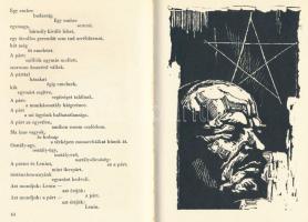 Majakovszkij, Vlagyimir Vlagyimirovics: Lenin. Ford.: Radó György. Az eredeti linóleummetszeteket Ra...