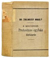 Zsilinszky Mihály: A magyarhoni protestáns egyház története. Farkas József, Kovács Sándor és Pokoly József közreműködésével Szerk.: Dr. - -. Bp., 1907, Athenaeum, 8+797 p.+10 (közte 3 kihajtható) t.+ 2 (kihajtható kézirathasonmások) t. Gazdag képanyaggal illusztrált. Kiadói egészvászon-kötés, a gerincen címkenyomokkal, a gerincen kis sérüléssel.