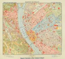 1927 Budapest Székesfőváros térképe utcajegyzékekkel.
1. Budapest Székesfőváros térképe, 1:25.000, ...