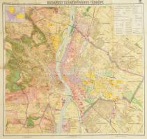 1927 Budapest Székesfőváros térképe utcajegyzékekkel.
1. Budapest Székesfőváros térképe, 1:25.000, ...