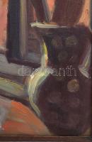 Jelzés nélkül, magyar festő, működött a XX. sz. elején Csendélet. Olaj, fa, keretben 45x35 cm