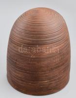 Betlehemi jelenet. Iparművész kerámia, jelzés nélkül. kis kopásokkal 23 cm