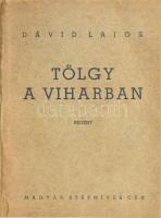 Dávid Lajos: Tölgy a viharban. A szerző által DEDIKÁLT példány. Dávid Lajos Munkái VI. Bp-Ujpest, 1937, Magyar Szépmíves Céh,85+3 p. Kiadói papírkötés, javított gerinccel.