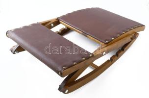 Térdeplőszék. Kopással, cca 50x34x48 cm