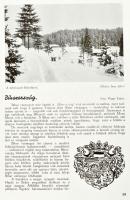 1939 Turisták Lapja 51. évfolyam bekötve Bp., MTE, korabeli félvászon kötésben