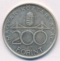 1995. 200Ft Ag "Deák" T:AU,XF karc
Adamo F13.1