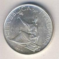 Olaszország 1961. 500L Ag "Olasz egység századfordulója" T:2+