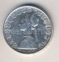 Olaszország 1961. 500L Ag "Kolombusz hajója" T:2/3