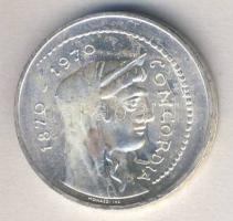 Olaszország 1970. 1000L Ag "Róma 100 éve főváros" T:2+