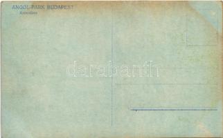 Budapest XIV. Angol Park, Krinoline a vidámparkban, körhinta (fl)