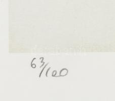 Andy Warhol (1928-1987): Dennis Hopper. Ofszet litográfia, papír, jelzett a nyomaton. Kézzel sorszám...