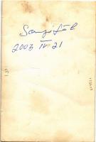 Papp László (Papp Laci) olimpiai bajnok ökölvívó fotólap aláírásával / László Papp Olympic Champion ...