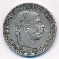 Ausztria 1893. 1K Ag "Ferenc József" T:VF patina  Austria 1893. 1 Corona Ag "Franz Joseph" C:VF  Krause KM#2804