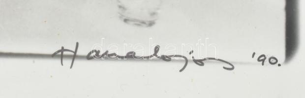 Rolling Stones tagjai (Mick Jagger, Keith Richards stb.) és Vaclav Havel, 1990. Sokszorosított fotó....