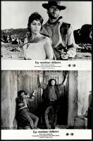cca 1964 ,,Egy maroknyi dollárért" című olasz westernfilm jelenetei és szereplői (Clint Eastwoo...