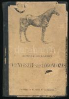 Monostori Károly: A lótenyésztés és lógondozás alapvonalai A kisgazdák szükségleteihez mérve. 105 ábrával. Második kiadás. Budapest, 1913. Franklin. 192 p. Korabeli kissé sérült félvászon-kötésben.