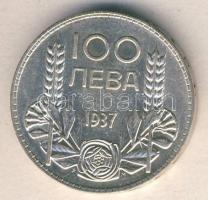 Bulgária 1937. 100L Ag T:2/3 ph