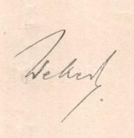 1917 Wekerle Sándor (1878-1963) pénzügyminiszter és miniszterelnök aláírása kinevezési okiraton