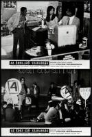 cca 1973 ,,Az édes szó: szabadság" című szovjet film jelenetei és szereplői, 25 db vintage prod...