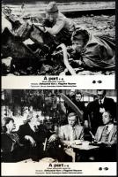 cca 1989 előtt készült ,,A part" című szovjet film jelenetei és szereplői, 6 db vintage produkciós filmfotó ezüst zselatinos fotópapíron, a használatból eredő (esetleges) kisebb hibákkal, 18x24 cm