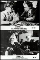 cca 1989 előtt készült ,,A part" című szovjet film jelenetei és szereplői, 6 db vintage produkc...