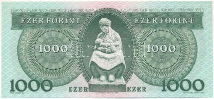 1983. március 25. 1000Ft "A 20016052" T:UNC kissé hullámos papír
Adamo F44