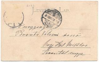 1902 Versec, Vrsac; Urbánvölgy vízesés / waterfall (ázott / wet damage)